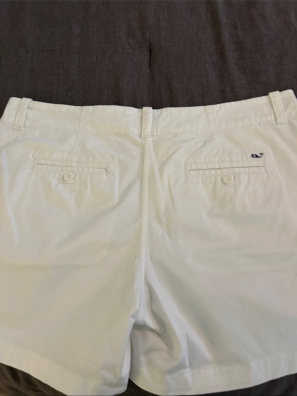 Vineyard Vines White Chino Bermuda Shorts - Picture 2 of 5